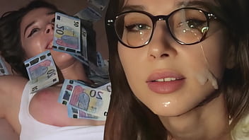 Desperate College lady Tries Insane Jizz Challenge - CASH 4 Jizz