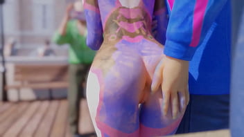 Three dimensional Compilation: Overwatch Dva Hard-on Rail Inward pop-shot Tracer Grace Ashe Romped On Desk Uncensored Hentais